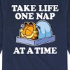Boys' - Garfield - Take Life One Nap Long Sleeve Graphic T-Shirt - 2 of 4