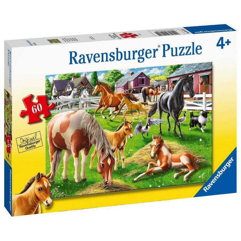 Ravensburger Happy Horses Kids&#39; Jigsaw Puzzle - 60pc, 3 of 5
