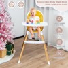 Infans 4-in-1 Infant Feeding Chair Convertible High Baby Chair w/Adjustable Tray - 4 of 4