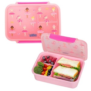 Wildkin Reusable Food Container Bento Box for Kids - 1 of 4