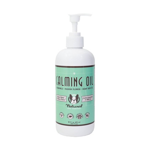 Natural Dog Company Calming Oil - Bacon & Peanut Butter - 16oz : Target