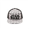 Disney Star Wars adult Embroidered Logo and Stormtrooper All Over Snapback Baseball Hat - 4 of 4