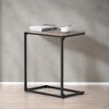 End Table Small Side Table Bed Side Table Side Table For Couch Mesitas Para Sala C Shape End Table - 2 of 4