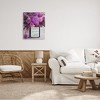 Stupell Industries I Am Enough Inspirational Phrase Purple Pink Flowers, 24" x 30" - 2 of 4