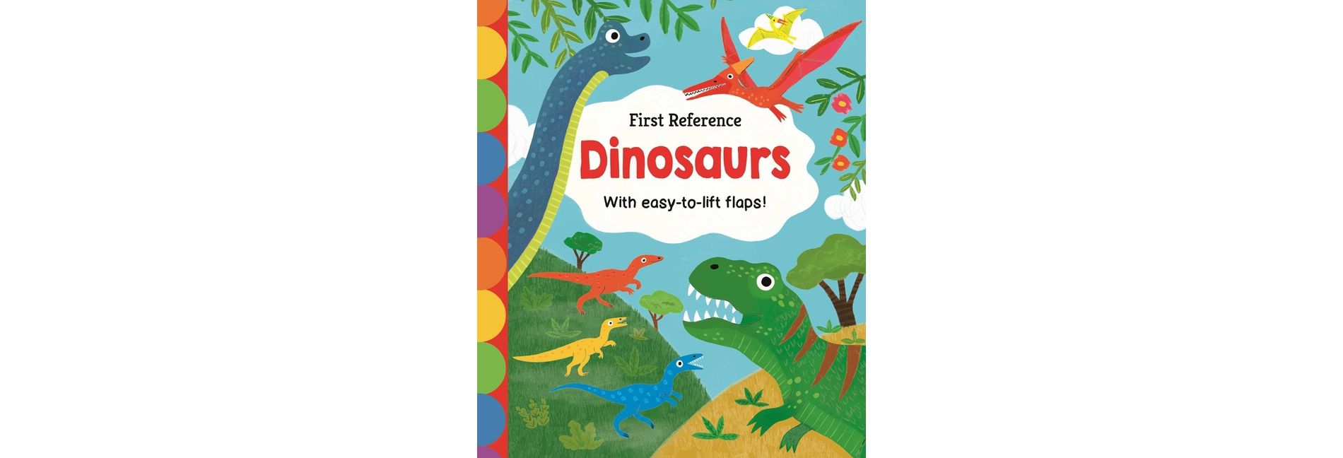 My First Lift-The-Flap Dinosaur Book - by  Igloobooks (Board Book)