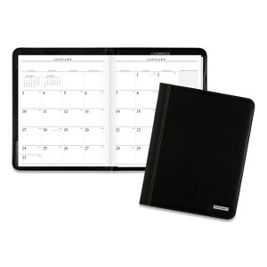 Executive Monthly Padfolio, 11 x 9, Black Cover, 13-Month: Jan 2026 to Jan 2027 - 1 of 4