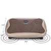 Hachikiko 120 Speed Levels Vibration Plate Fitness Platform,Whole Body Exercise Machine, 200W Motor, Lymphatic Drainage & Weight Loss - 4 of 4