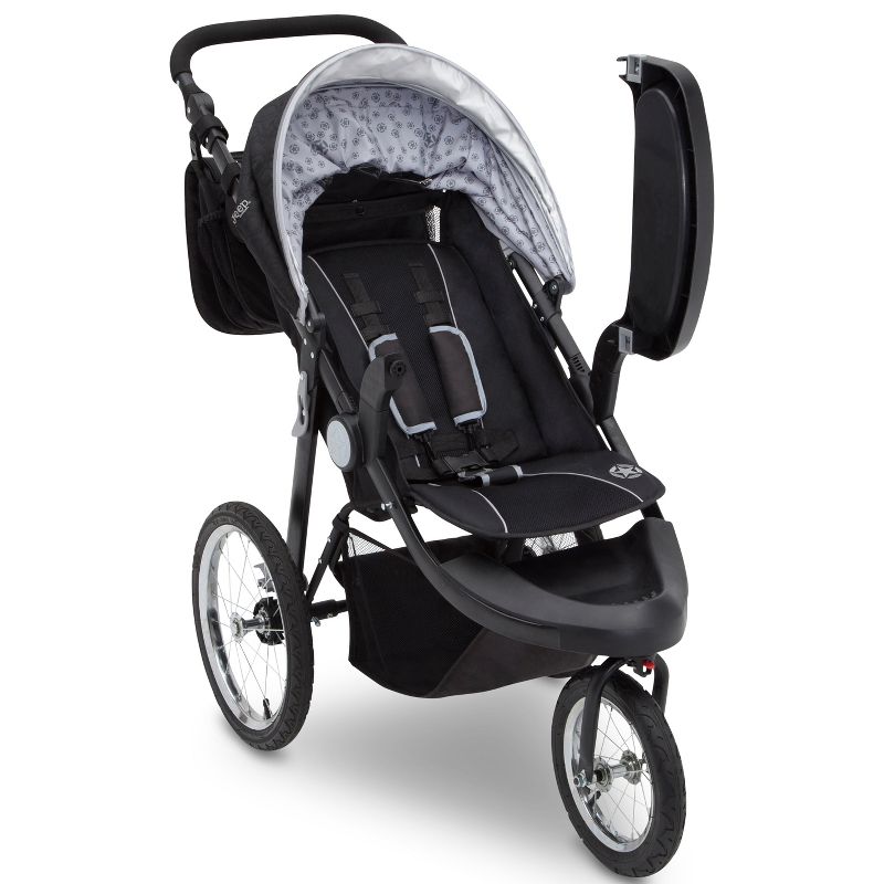 Jeep Cross-Country Sport Plus Stroller Jogger by Delta Children - Charcoal Galaxy, 5 of 16