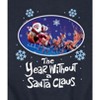 Men's - The Year Without a Santa Claus - Santa Sleigh and Reindeer Graphic Fleece Sweatshirt - 2 of 4