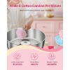 VEVOR Electric Cotton Candy Machine with Cart, 1000W Commercial Candy Floss Maker with 20.5 in Stainless Steel Bowl, Sugar Scoop, and Drawer, Pink - 3 of 4