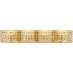 Elegant Lighting Ollie 4 light Brass and Clear Crystals wall sconce - 1 of 4