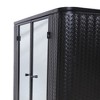 Kumasinova 27.55" Over The Toilet Storage Cabinet,Wall Mount Bathroom Cabinet with Mirror Doors,Farmhouse Bathroom Storage Cabinet with Open Shelf - 3 of 4