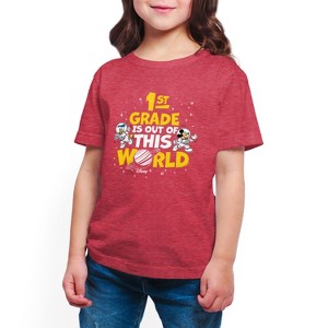 Boys' - Disney - 1st Grade Out Of This World Short Sleeve Graphic T-Shirt - 1 of 4