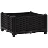 vidaXL Raised Bed 15.7"x15.7"x9.1" Polypropylene - 2 of 4