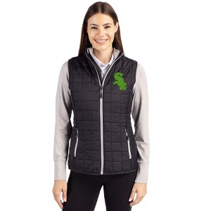 Chicago White Sox Cutter & Buck Rainier PrimaLoft® Womens Eco Insulated Full Zip Puffer Vest - 1 of 1