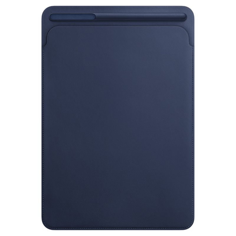 Apple Leather Sleeve for 10.5&#34; iPad Pro - Midnight Blue, 1 of 4