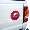 American University Eagles Logo Automotive Car Window Locker Circle Bumper Sticker - 4 of 4