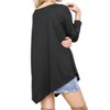 Women's Asymmetric Long Sleeve Top - umgee - 2 of 3