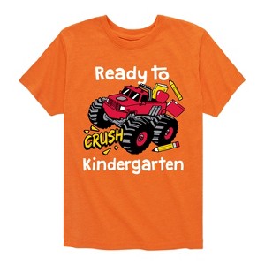 Boys' - Instant Message - Monster Truck Ready To Crush Kindergarten Short Sleeve Graphic T-Shirt - 1 of 4