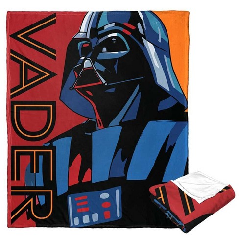 Disney Star Wars Pop Art Vader Silk Touch Throw Blanket 50x60 Inches - image 1 of 4