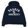 NHL Seattle Kraken Girls' Long Sleeve Hooded Sweatshirt - 2 of 3