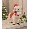 12.5 Inch Christmas Llama , Santa Claus North Pole (1PC) - 3 of 3
