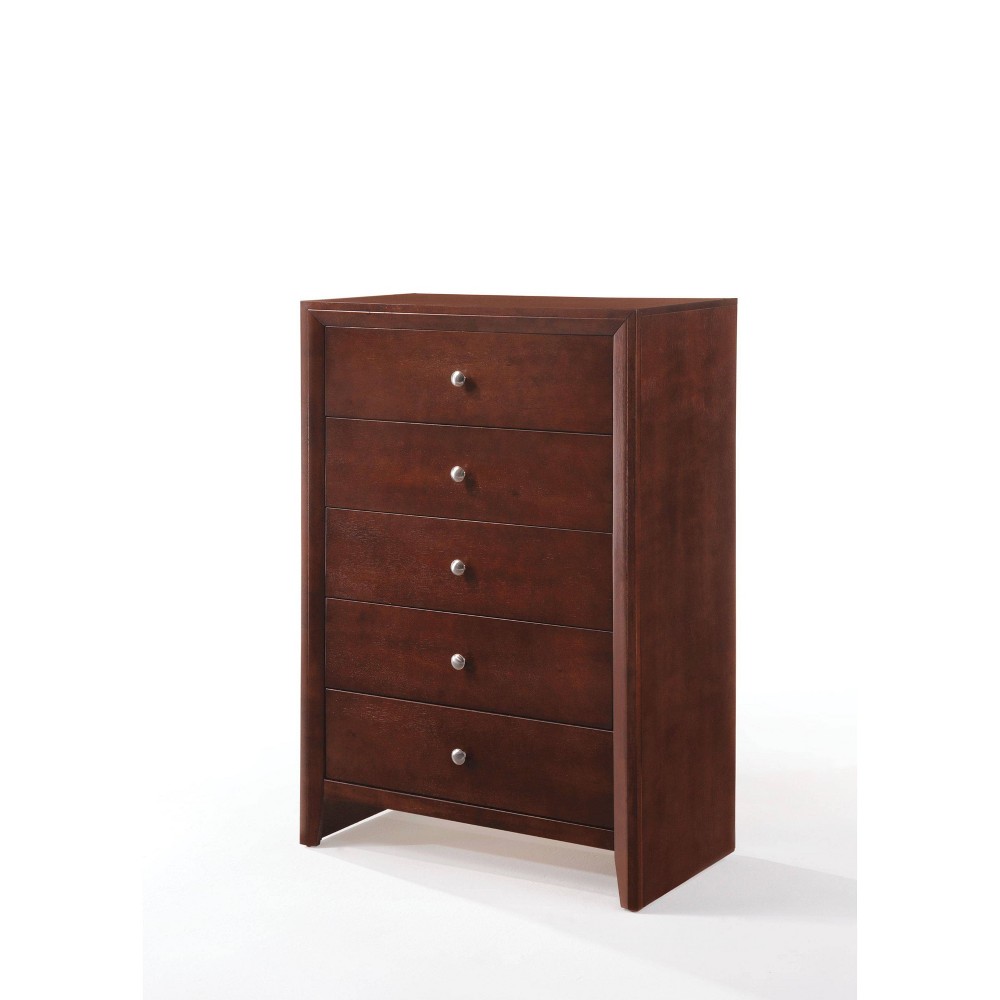 Photos - Dresser / Chests of Drawers Ilana Chest Cherry Brown - Acme Furniture