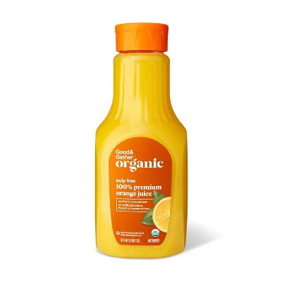 Organic 100% Orange Juice Not From Concentrate - 52 fl oz - Good & Gather™