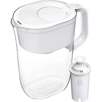 Glass Water Pitcher with Filter Lid and Pouring Spout – NILE VALLEY  INVESTMENTS LLC