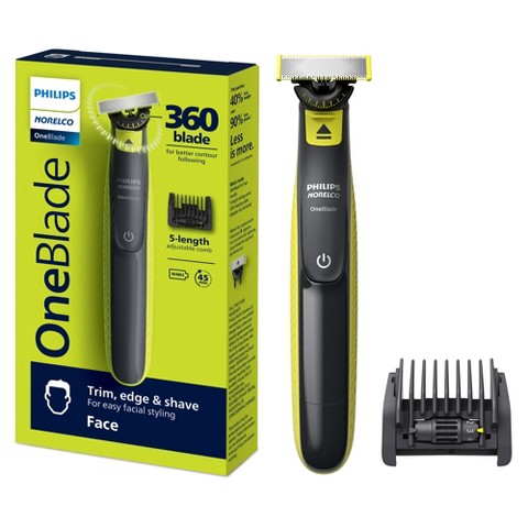 Мужская электробритва-триммер Philips Norelco OneBlade 360 Face, QP2724/70