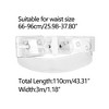 INSPIRE CHIC Womens Grommet Clear Waist Belt Plus Size Waist Belts for Jeans Dresses 1 Pc - 3 of 4