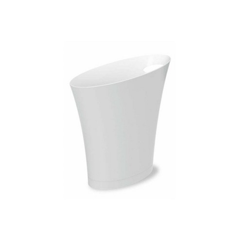 Bath Bliss 2.5 Gallons Plastic Swing Top Trash Can