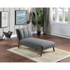 101'' Convertible L-Shape Sectional Sofa Set with Solid Wood Legs and Adjustable Chaise - 3 of 4