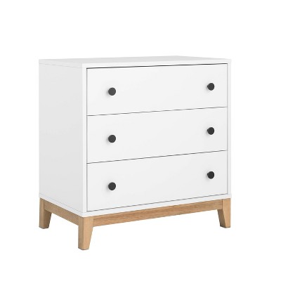 Prepac Nordik 3 Drawer Bedside Nightstand