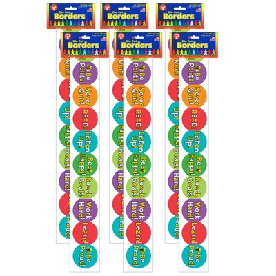 Hygloss® Be Your Best Border, 36 Feet Per Pack, 6 Packs