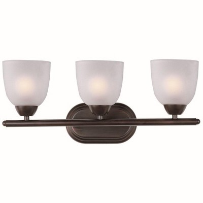 Maxim Lighting Axis 3 - Light Vanity in  Oil Rubbed Bronze
