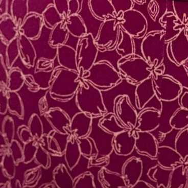 wine ivory floral