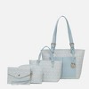 MKF Collection Havenly Women’s Tote Bag, Mini Tote Bag, Pouch and Wallet by Mia K - 2 of 4