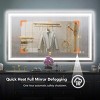 LED Bathroom Mirror Rectangle Mirror With Light Toilet Mirror With Adjustable LED Color Temperatures,Anti-Fog,Wall Mounted Mirror-The Pop Home - 3 of 4