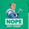 Boys' - Avatar: The Last Airbender - Sokka Nope Not Today Short Sleeve Graphic T-Shirt - 2 of 4