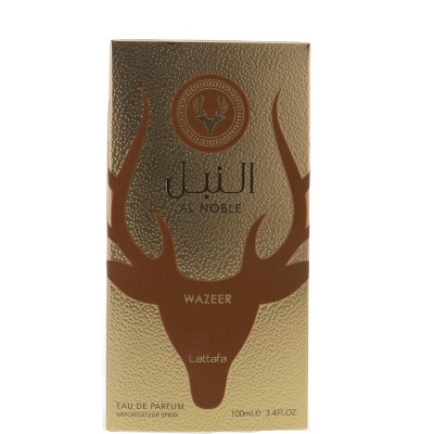Lattafa Al Noble Wazeer Eau de Parfum, 3.4 oz
