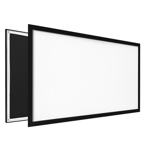 VEVOR Big 110" Diagonal 16:9 HD Projector Screen Home Theater Outdoor Use, Black&White - 1 of 4