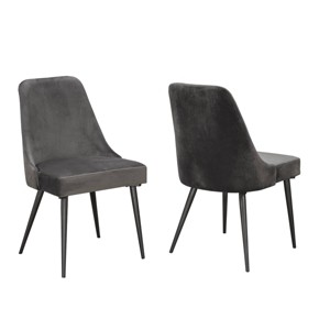 Brassex Set of 2 Celine Dining Chairs - 1 of 4