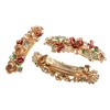 Unique Bargains Women's Hair Clips Barrettes Sparkly Rhinestones Hairpin 3 Pcs - 3 of 4