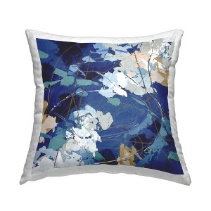 Stupell Industries Modern Blue Swirl Busy Abstract Composition - 1 of 3