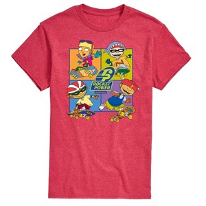 Men's - Nickelodeon - Rocket Power Otto Regina Sam Maurice Skaters Short Sleeve Graphic T-Shirt - 1 of 4
