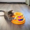 Catstages Tower of Tracks Cat Interactive Toy - Orange - 3 of 4