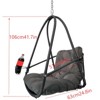Okak Egg Swing Chair with Cup Holder,Outdoor Hanging Basket Chair with Cushion,Porch Swing for Patio, Garden,Backyard - 3 of 4