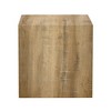 NicBex Modern Square Light Wood Coffee Table Natural Grain Texture Side Table for Living Room, Apartment - 3 of 4