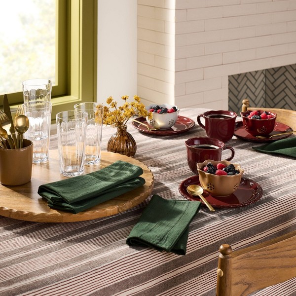 Set de 3 tazones pequeños para bayas Tan/Sour Cream/Burgundy - Hearth & Hand™ with Magnolia 2